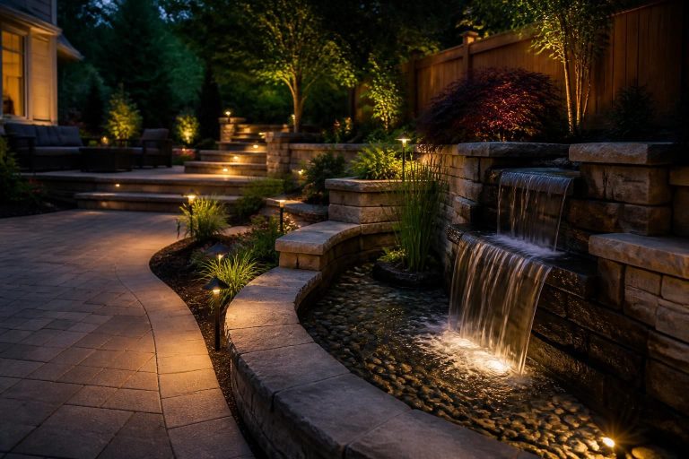Landscape Lighting Installation