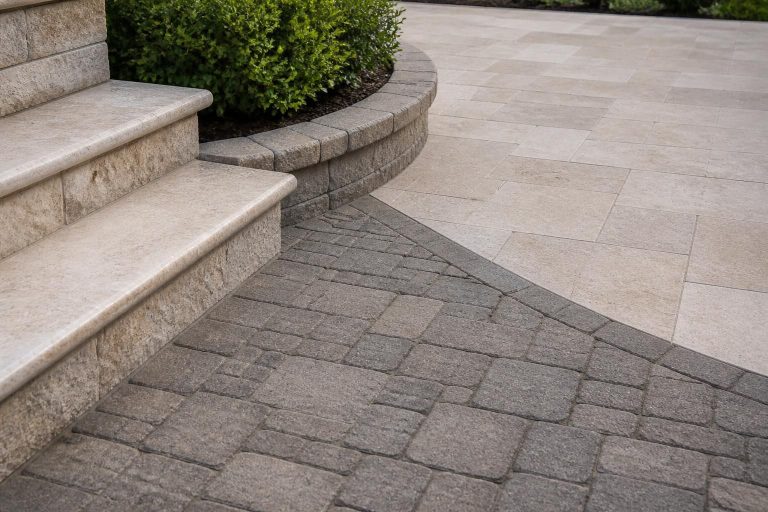 Paver and Travertine Installation